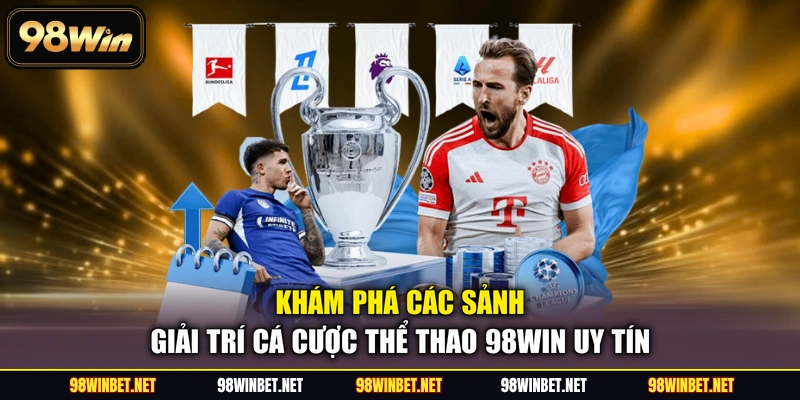 Khám phá các sảnh giải trí cá cược thể thao 98WIN uy tín